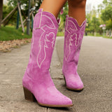 Blythe | Damen Westernstiefel mit weiter Wadenpassform