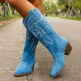 Blythe | Damen Westernstiefel mit weiter Wadenpassform