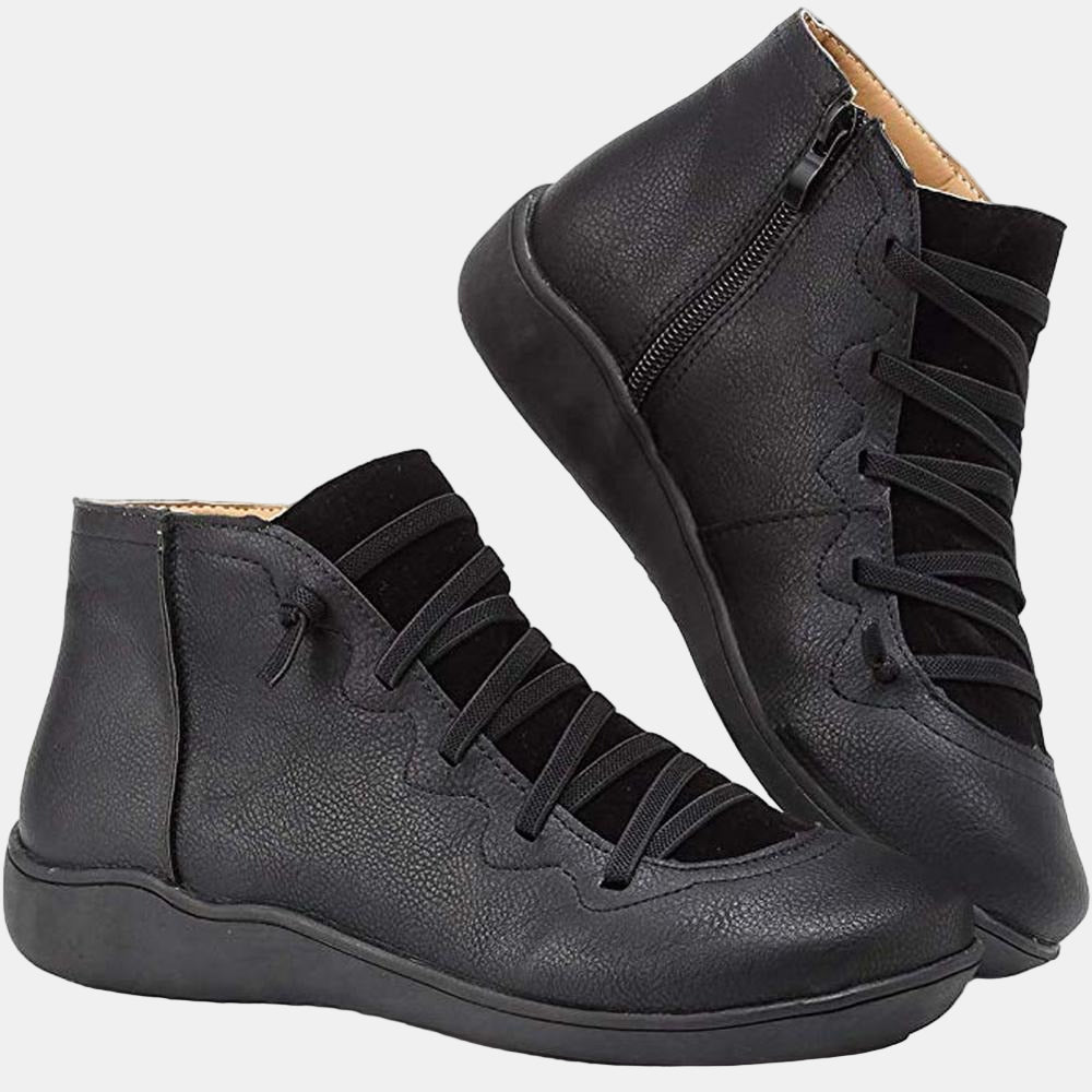 Riley | Schnür-Ankle Boots