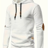 Emanuele - Männer Waffel Casual Hoodies