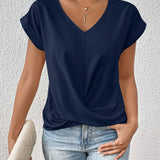 Cleo™ - Lässiges T-Shirt mit Sweetheart-Ausschnitt