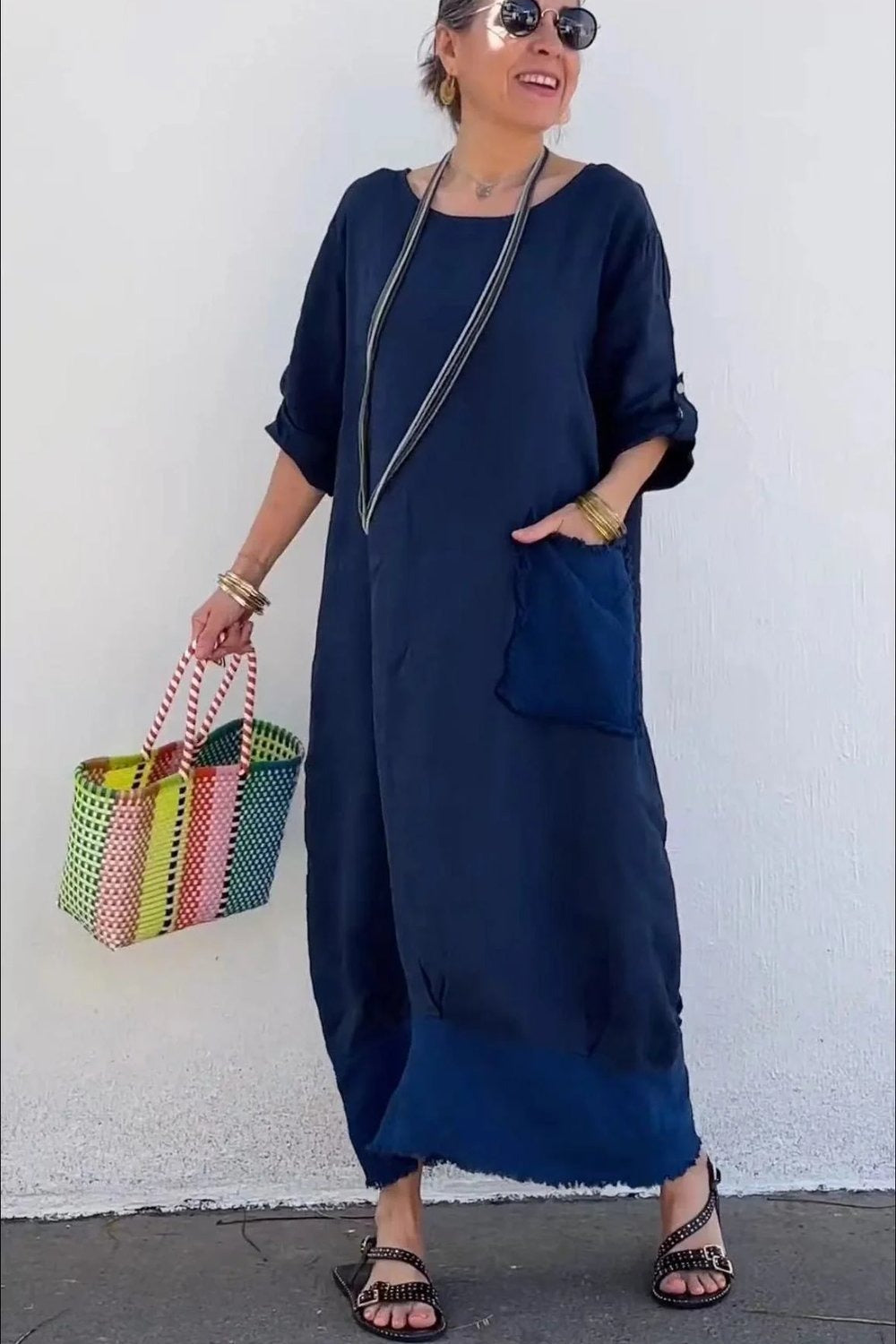 Leonore - Luftiges Oversized Kleid