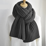 Matteo Herren Strickschal mit geometrischem Muster