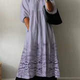 Kelsey Elegantes Bedrucktes Kleid