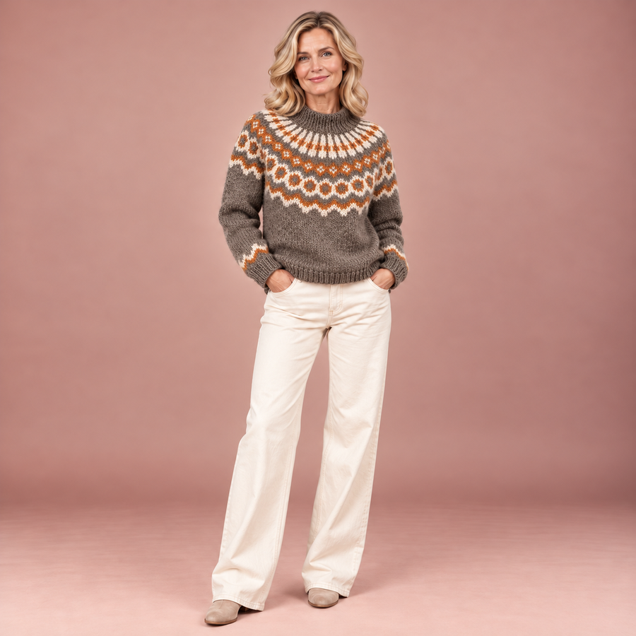 Carla | Vintage-Strickpullover
