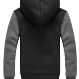 Noah - Warme Herren Fleecejacke Mit Kapuze