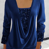 Flaire™ | Oberteil aus Glitterpailletten