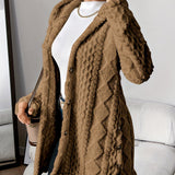 Chloe™ - Plüsch-Hoodie-Cardigan