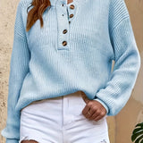 Robyn™ - Pullover mit Knopfdetails