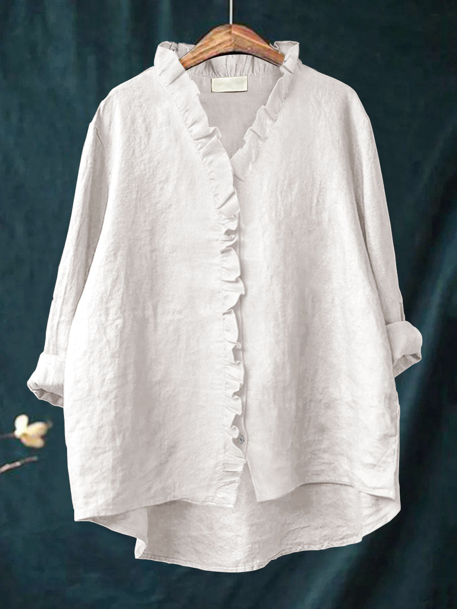 Veronica™ - Premium Rüschenshirt