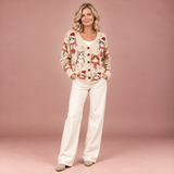 Charlotte | Bequemer geknöpfter Strickcardigan