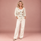 Clara | Bequemer Strickcardigan mit Knöpfen