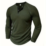Chad™ - Herren Henley-Shirt