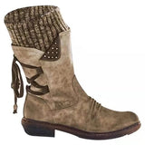 Valeria - Wasserdichte Stiefel Mit Reißverschluss An Der Wade