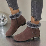 Stacey™ - Weiche Leder-Stiefeletten