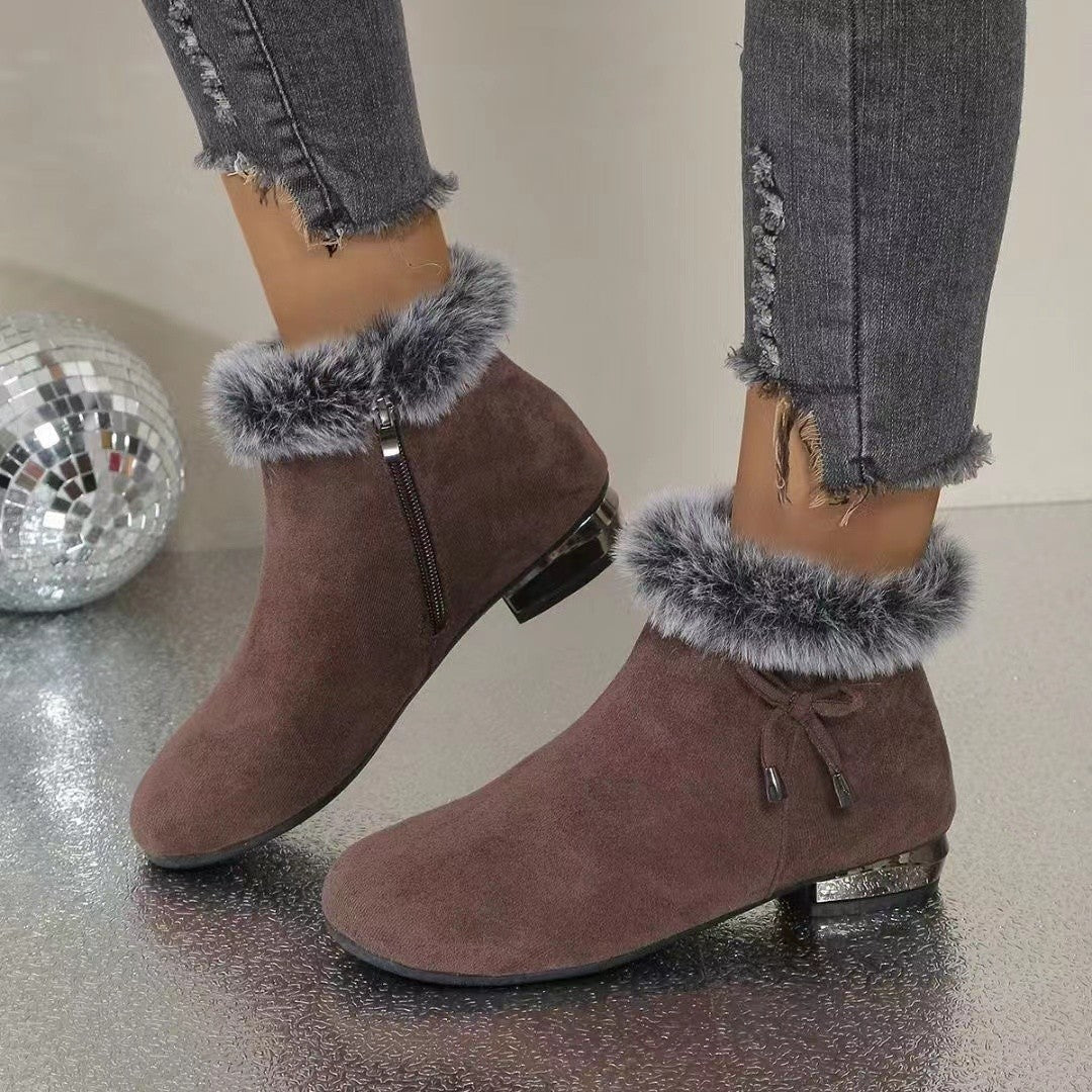 Stacey™ - Weiche Leder-Stiefeletten