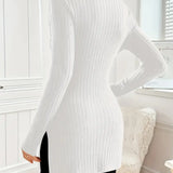 Sarah - Eleganter Langärmeliger Pullover Mit Schmaler Passform Für Den Herbst