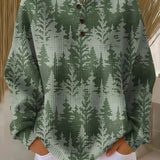 Inga | Weihnachts-Pullover mit klassischem Baum-Motiv