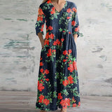 Kate™ - Elegantes Retro-Maxi-Kleid