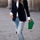 Julissa™ - Eleganter Samt-Blazer