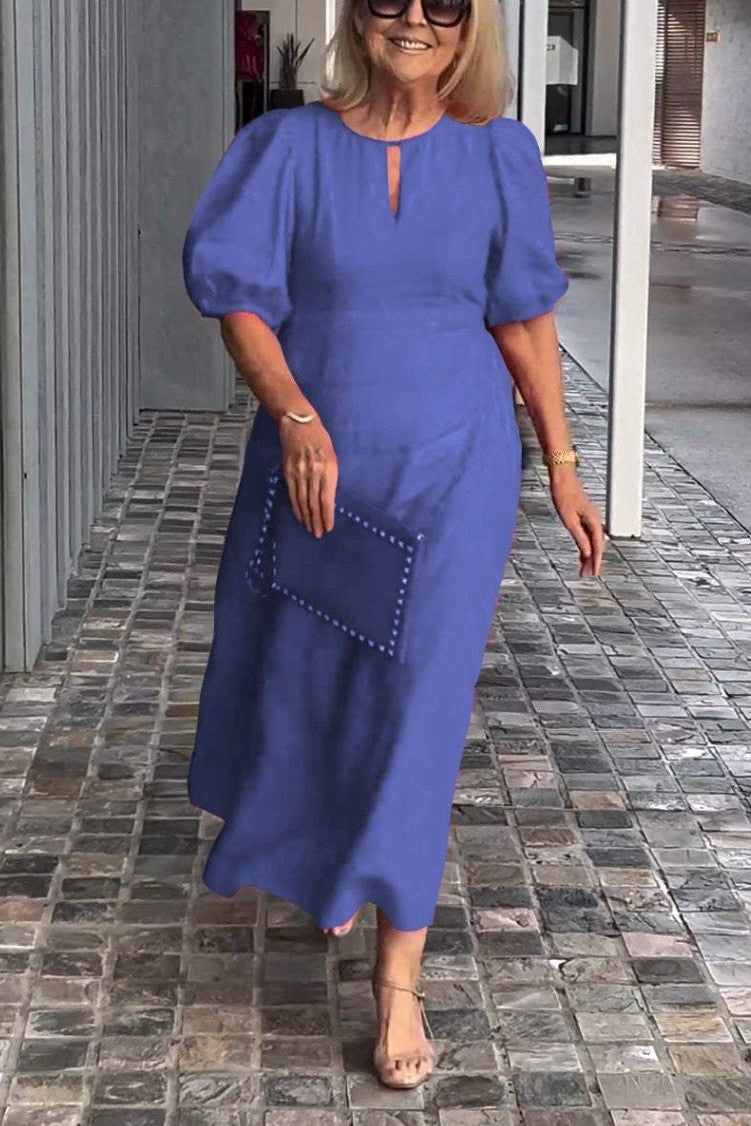 Juliana - Elegantes Kleid mit Puffärmeln