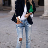 Julissa™ - Eleganter Samt-Blazer