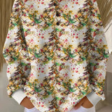 Mille | Gemütlicher Pullover mit Weihnachtsbaum-Muster