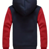 Noah - Warme Herren Fleecejacke Mit Kapuze