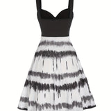 Gisele™ - Bequemes ärmelloses Sommerkleid mit Batikmuster