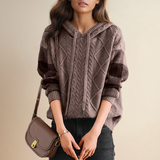 FABIOLA™ | JACQUARD-KAPUZENPULLOVER