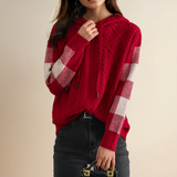 FABIOLA™ | JACQUARD-KAPUZENPULLOVER