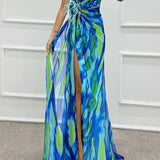 Elena | Lebhaftes Maxikleid