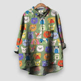Geraldine™ | Damen-Shirt mit Hundedruck
