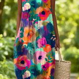 Callie™ – Schickes ärmelloses Kleid mit Blumenmuster