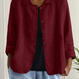 Marilla™ – Klassischer leichter Hemd-Cardigan