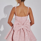 Hazel™ - Schickes Mini-Blush-Kleid
