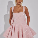 Hazel™ - Schickes Mini-Blush-Kleid