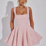 Hazel™ - Schickes Mini-Blush-Kleid