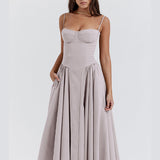 Phoebe - Vintage Cross-Border Modisches Tank Langkleid
