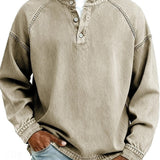 Amir | Gewaschenes Langarmshirt