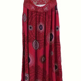 Allure - Besticktes Kleid mit Kacheldruck