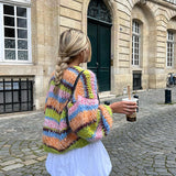 Aurelia | Damen Rundhals Langarmpullover