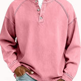 Amir | Gewaschenes Langarmshirt