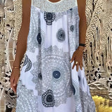Allure - Besticktes Kleid mit Kacheldruck