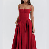 Phoebe - Vintage Cross-Border Modisches Tank Langkleid