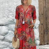 Fatima – Kleid mit Blumenmuster