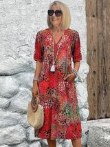 Florence™ - Lebhaftes Midi-Kleid