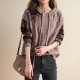 FABIOLA™ | JACQUARD-KAPUZENPULLOVER