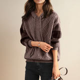 FABIOLA™ | JACQUARD-KAPUZENPULLOVER