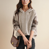 FABIOLA™ | JACQUARD-KAPUZENPULLOVER